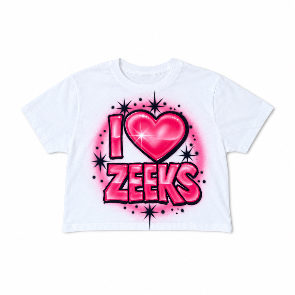 Love Zeeks Women’s Crop