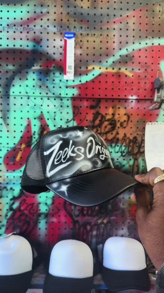 Airbrushed Trucker